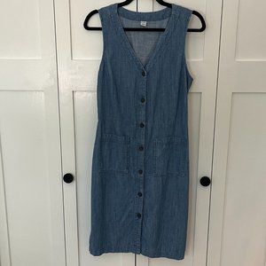 Old Navy Denim Dress with Pockets size Medium